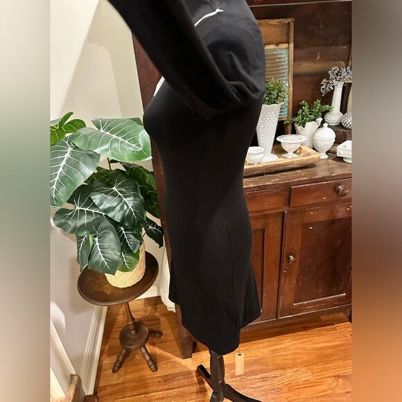 Reformation YARA ONE-SLEEVE STRETCH-JERSEY MINI DRESS - Picture 6 of 11